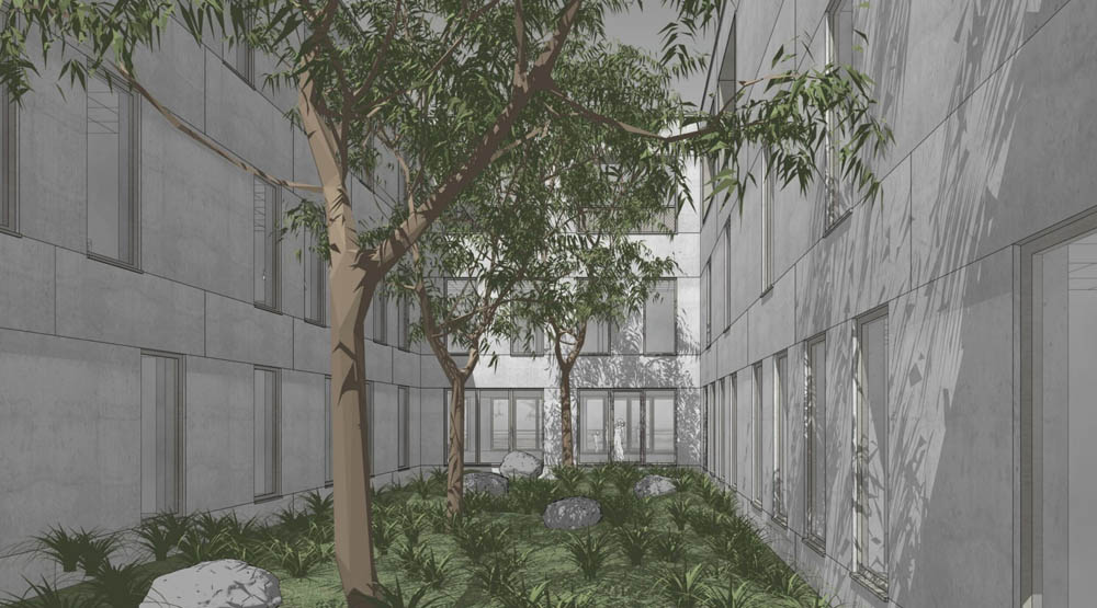 Binnentuin Boerhaave Kliniek - foto 3