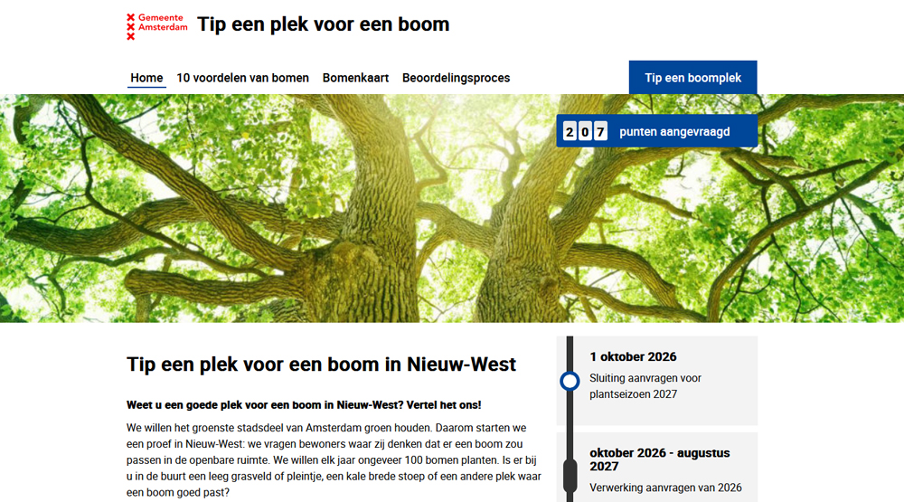 Nieuwe Bomen Amsterdam - foto 1