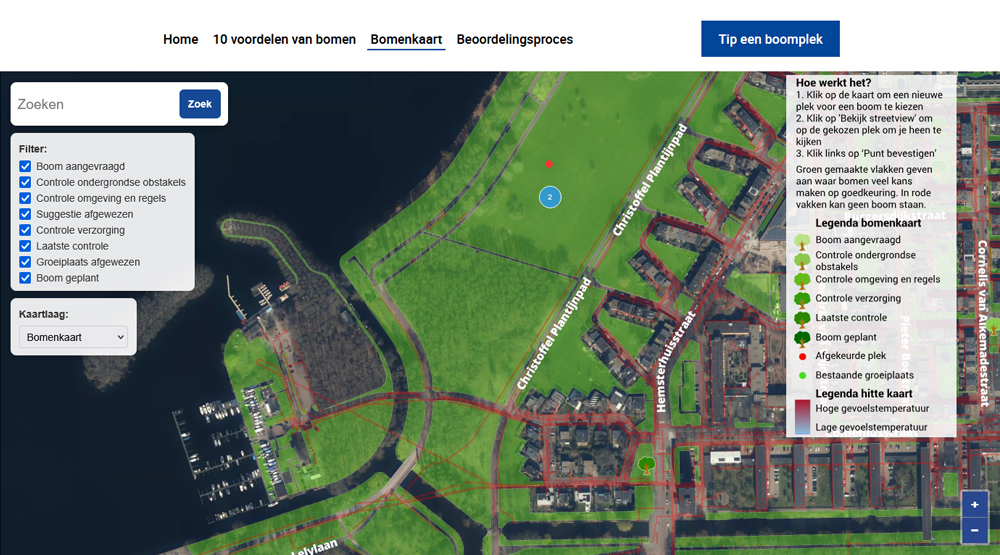 Project Nieuwe Bomen Amsterdam