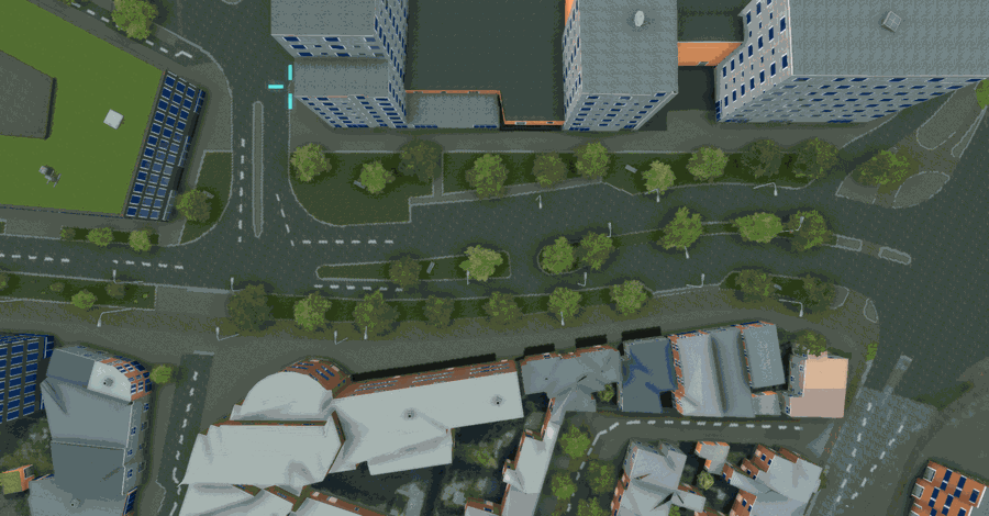 Stationsgebied Hilversum - simulatie rioolstelsel